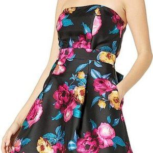 New With Tags - Betsey Johnson Full Bloom Noir - Prom / Summer Wedding Dress